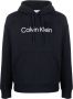 Calvin Klein Hoodie met logoprint Blauw - Thumbnail 1