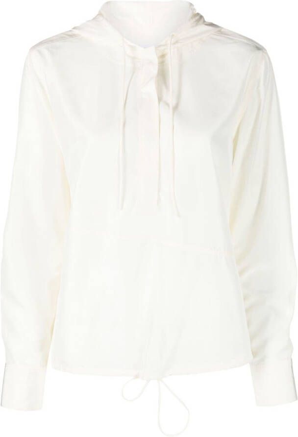 Calvin Klein Hoodie met trekkoord Beige