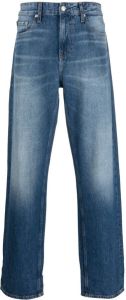 Calvin Klein Jeans 90s straight jeans Blauw