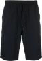 Calvin Klein Jeans Bermuda shorts met logoband Zwart - Thumbnail 1