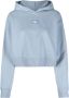 Calvin Klein Jeans Cropped hoodie Blauw - Thumbnail 1
