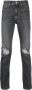 Calvin Klein Jeans distressed slim-fit jeans Grijs - Thumbnail 1