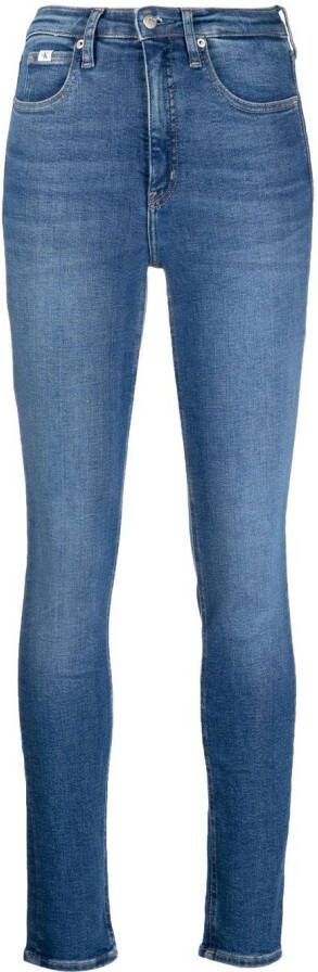 Calvin Klein Jeans Skinny jeans Blauw
