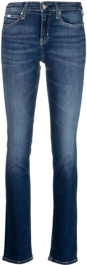 Calvin Klein Jeans Skinny jeans Blauw