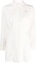 Calvin Klein Jeans T-shirtjurk met geborduurd logo Beige - Thumbnail 1