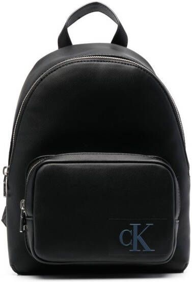Calvin Klein Jeans Rugzak met logopatch Zwart