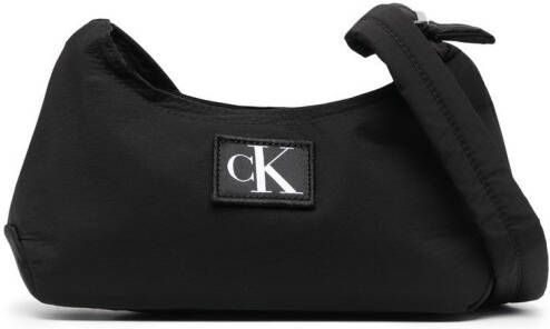 Calvin Klein Jeans Schoudertas met logopatch Zwart