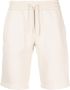 Calvin Klein Jeans Shorts met logostreep Beige - Thumbnail 1