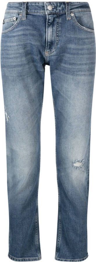 Calvin Klein Jeans Slim-fit jeans Blauw