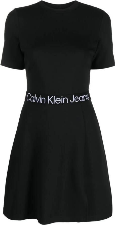 Calvin Klein Jeans Mini-jurk Zwart