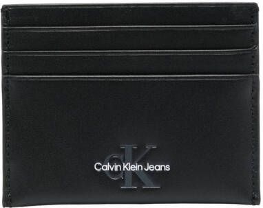 Calvin Klein Jeans Pasjeshouder met logoplakkaat Zwart