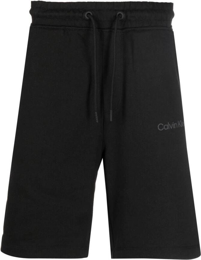Calvin Klein Jeans Shorts met trekkoord Zwart