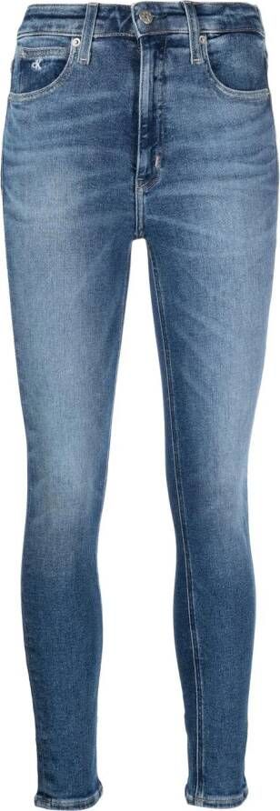 Calvin Klein Jeans Skinny jeans Blauw
