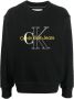 Calvin Klein Jeans Sweater met geborduurd logo Zwart - Thumbnail 1