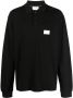 Calvin Klein Jeans Top met logopatch Zwart - Thumbnail 1