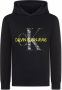 Calvin Klein Kids Hoodie met logoprint Zwart - Thumbnail 1