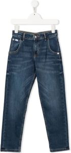 Calvin Klein Kids Jeans met logopatch Blauw
