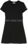 Calvin Klein Kids Jurk met korte mouwen Zwart - Thumbnail 1