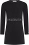 Calvin Klein Kids Jurk met logoprint Zwart - Thumbnail 1