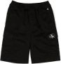 Calvin Klein Kids Bermuda shorts met logopatch Zwart - Thumbnail 1