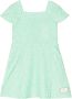 Calvin Klein Kids Jurk met logopatch Groen - Thumbnail 1