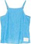 Calvin Klein Kids Tanktop met logopatch Blauw - Thumbnail 1