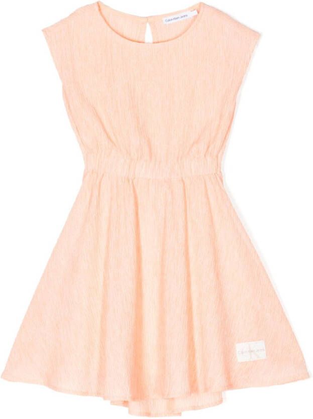 Calvin Klein Kids Flared jurk Roze