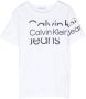 Calvin Klein Kids T-shirt met logoprint Wit - Thumbnail 1