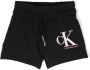Calvin Klein Kids Shorts met logoprint Zwart - Thumbnail 1
