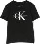 Calvin Klein Kids T-shirt met logoprint Zwart - Thumbnail 1