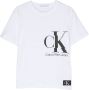 Calvin Klein Kids T-shirt met logoprint Wit - Thumbnail 1