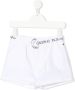 Calvin Klein Kids Shorts met ceintuur Wit - Thumbnail 1