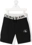 Calvin Klein Kids Shorts met logo tailleband Zwart - Thumbnail 1