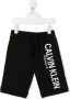 Calvin Klein Kids Shorts met trekkoord Zwart - Thumbnail 1
