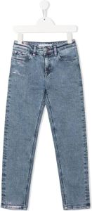 Calvin Klein Kids Slim-fit jeans Blauw