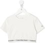 Calvin Klein Kids T-shirt met logoprint Wit - Thumbnail 1