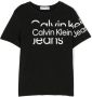 Calvin Klein Kids T-shirt met logoprint Zwart - Thumbnail 1