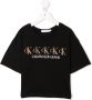 Calvin Klein Kids T-shirt met logoprint Zwart - Thumbnail 1