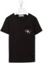 Calvin Klein Kids T-shirt met logoprint Zwart - Thumbnail 1