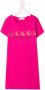 Calvin Klein Kids T-shirtjurk met logoprint Roze - Thumbnail 1