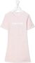 Calvin Klein Kids T-shirtjurk met logoprint Roze - Thumbnail 1