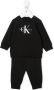 Calvin Klein Kids Trainingspak met logoprint Zwart - Thumbnail 1