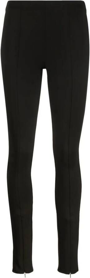 Calvin Klein Legging met geborduurd logo Zwart