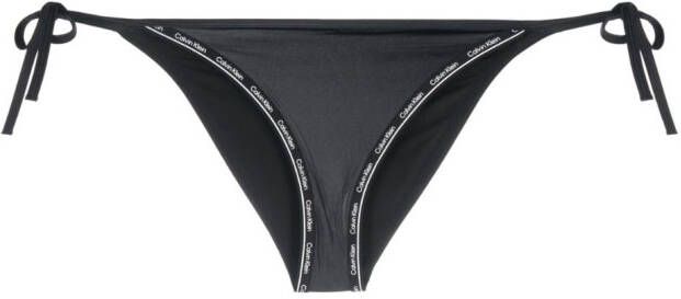 Calvin Klein Bikinislip verfraaid met logo Zwart