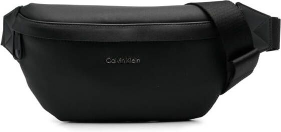 Calvin Klein Heuptas met logoplakkaat Zwart