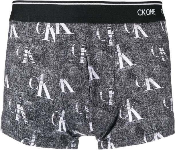 Calvin Klein Underwear Boxershorts met logoprint Zwart