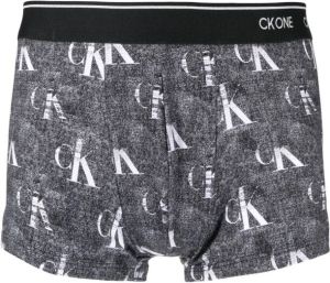 Calvin Klein Underwear Boxershorts met logoprint Zwart