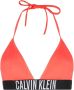 Calvin Klein Bikinitop met logoband Rood - Thumbnail 1