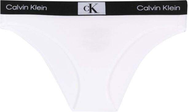 Calvin Klein Slip met logoband Wit