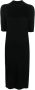 Calvin Klein Midi-jurk Zwart - Thumbnail 1